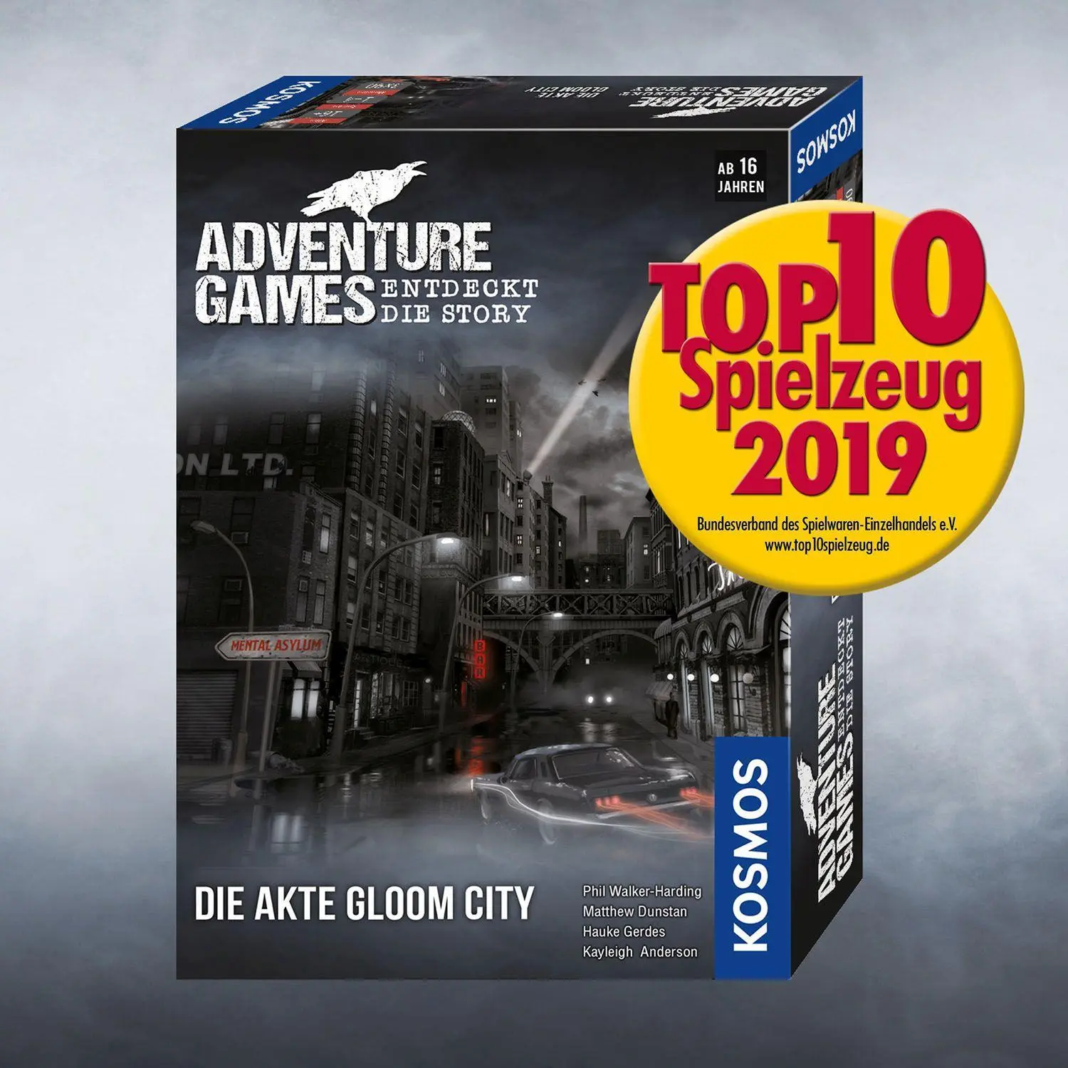 Bild: 4002051695200 | Adventure Games - Die Akte Gloom City | Dunstan | Spiel | Brettspiel