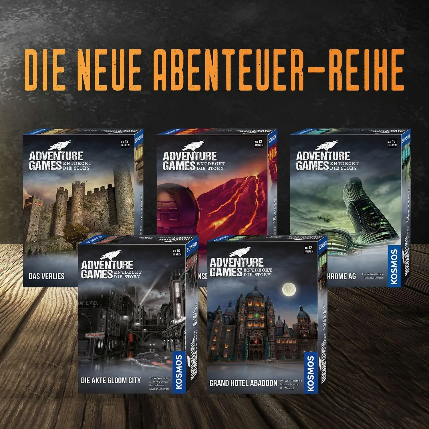 Bild: 4002051695200 | Adventure Games - Die Akte Gloom City | Dunstan | Spiel | Brettspiel