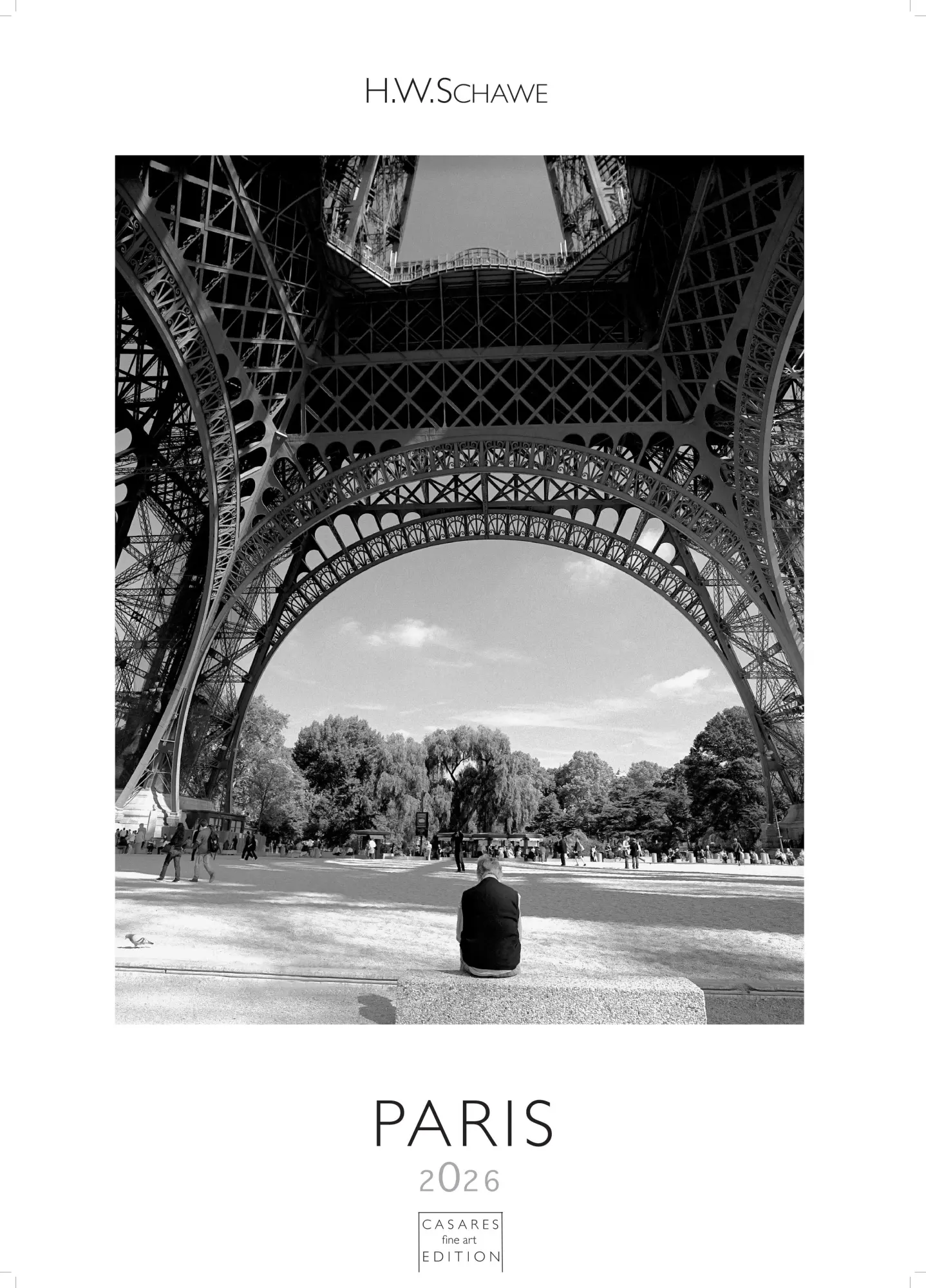 Cover: 9781835245200 | Paris schwarz-weiss 2026 S 29x21cm | Kalender | 14 S. | Deutsch | 2026