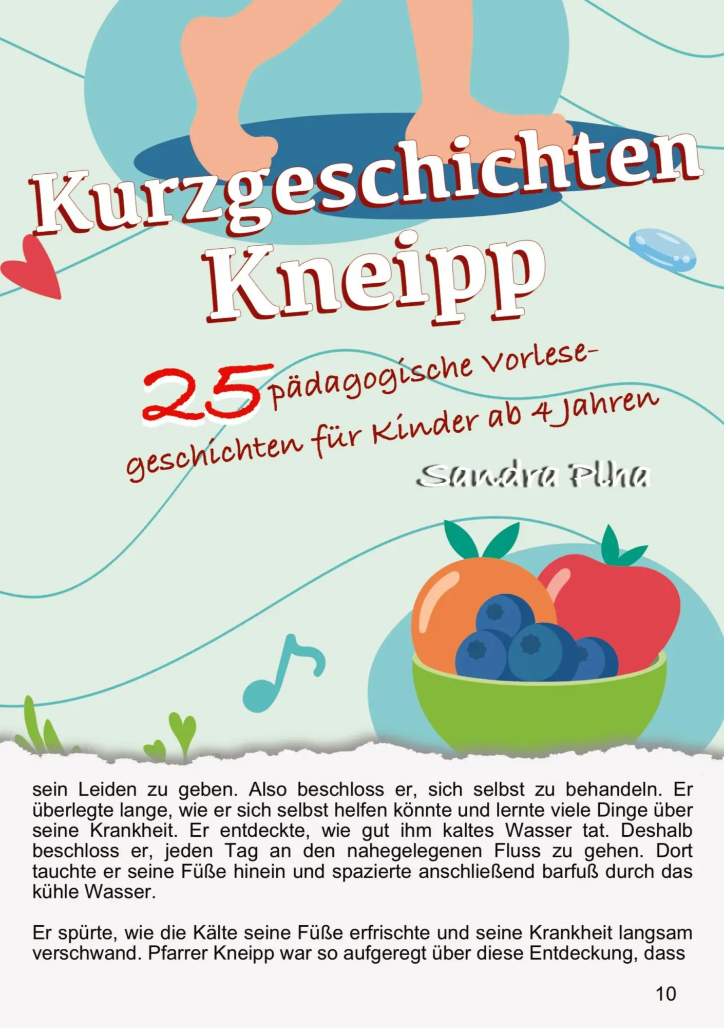Cover: 9783384055200 | KitaFix-Kurzgeschichten Kneipp | Sandra Plha | Taschenbuch | 132 S.