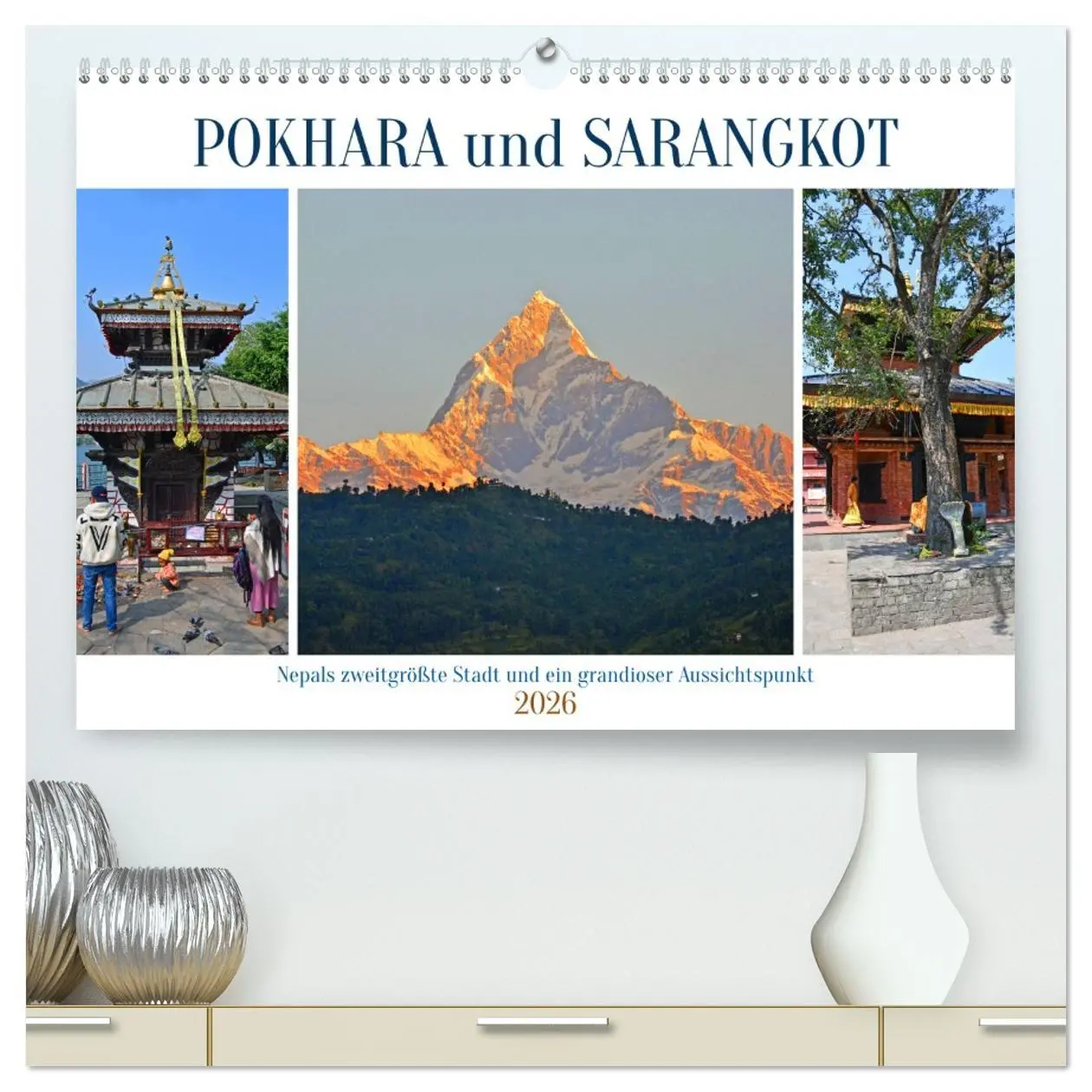 Cover: 9783457485200 | POKHARA und SARANGKOT (hochwertiger Premium Wandkalender 2026 DIN...