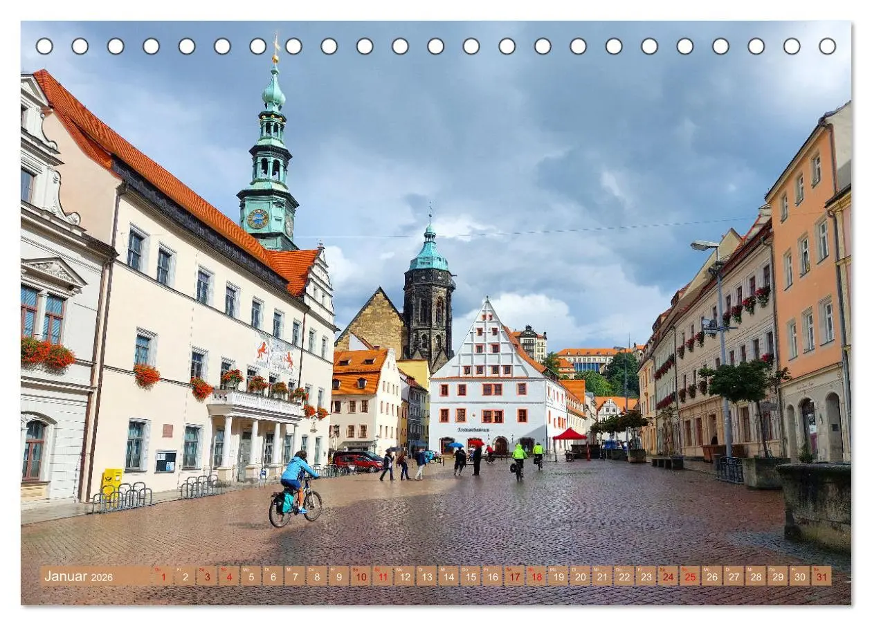 Bild: 9783457555200 | Pirna - Tor zur Sächsischen Schweiz (Tischkalender 2026 DIN A5...