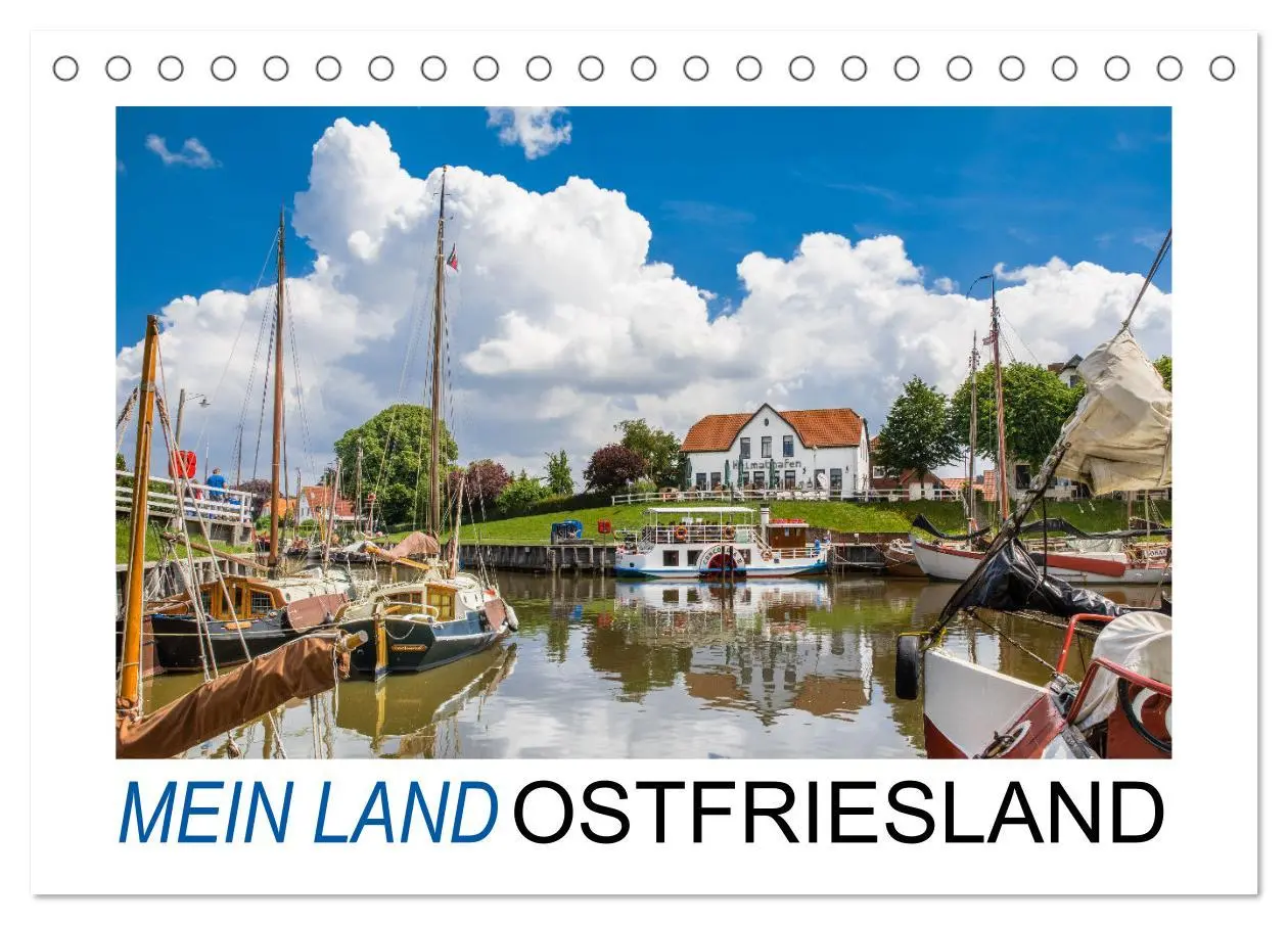 Cover: 9783457625200 | Mein Land, Ostfriesland (Tischkalender 2026 DIN A5 quer), CALVENDO...