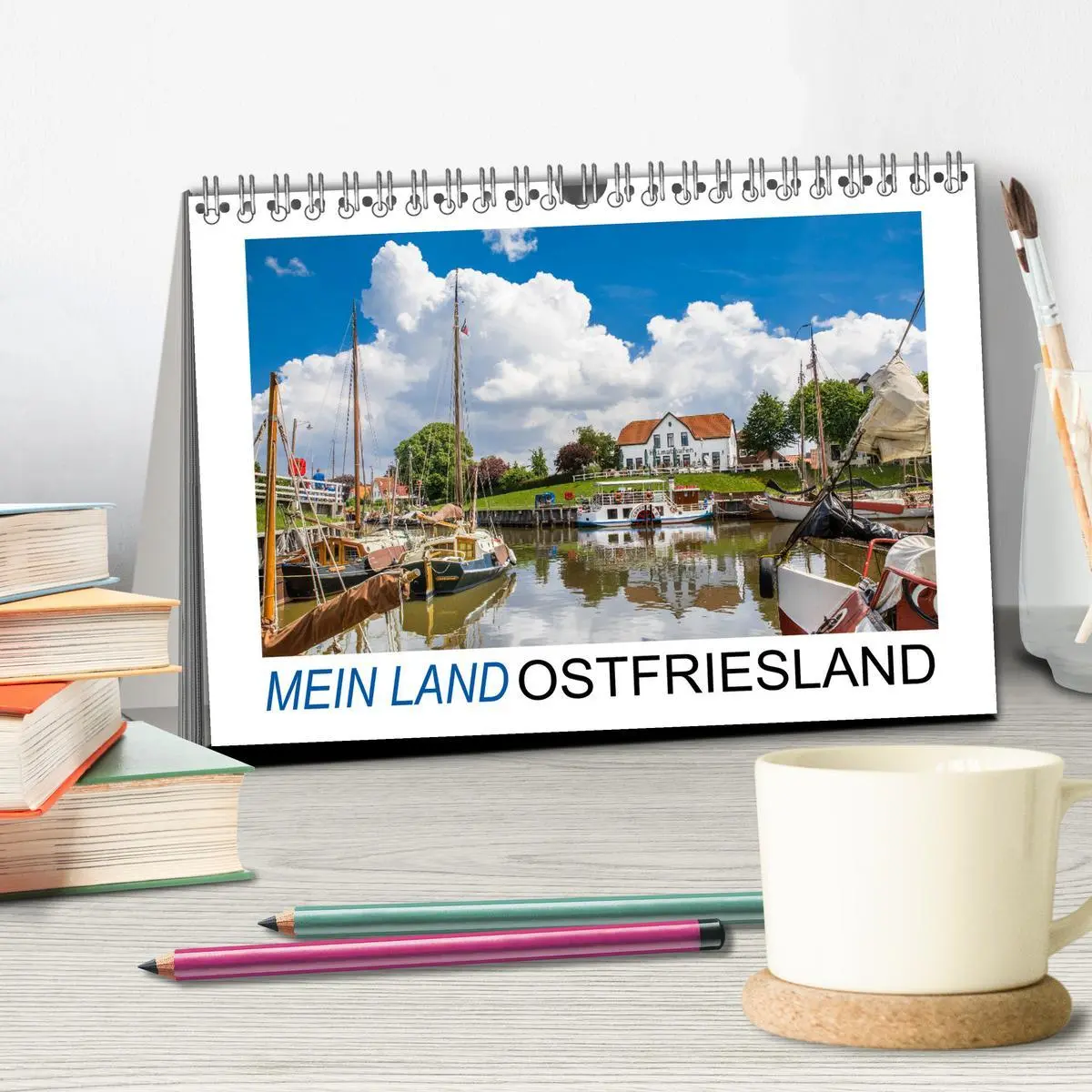 Bild: 9783457625200 | Mein Land, Ostfriesland (Tischkalender 2026 DIN A5 quer), CALVENDO...
