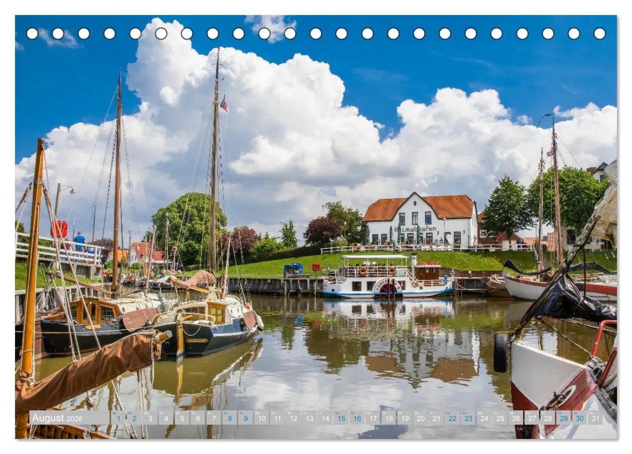 Bild: 9783457625200 | Mein Land, Ostfriesland (Tischkalender 2026 DIN A5 quer), CALVENDO...