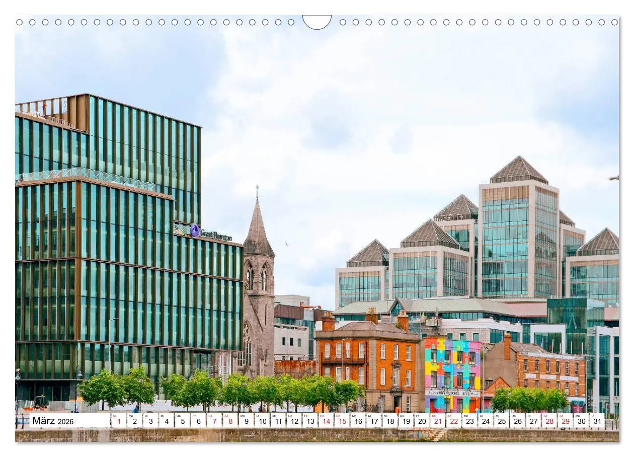 Bild: 9783457935200 | Dublin - Facettenreiche Metropole (Wandkalender 2026 DIN A3 quer),...