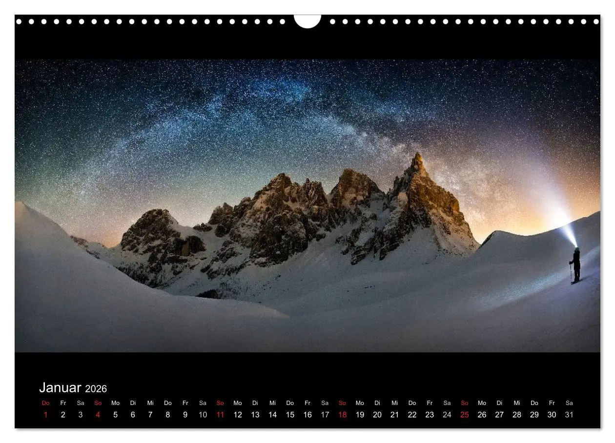 Bild: 9783516025200 | Sternensucher - Landschaft unter Sternen (Wandkalender 2026 DIN A3...