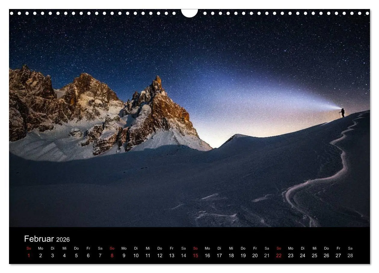 Bild: 9783516025200 | Sternensucher - Landschaft unter Sternen (Wandkalender 2026 DIN A3...