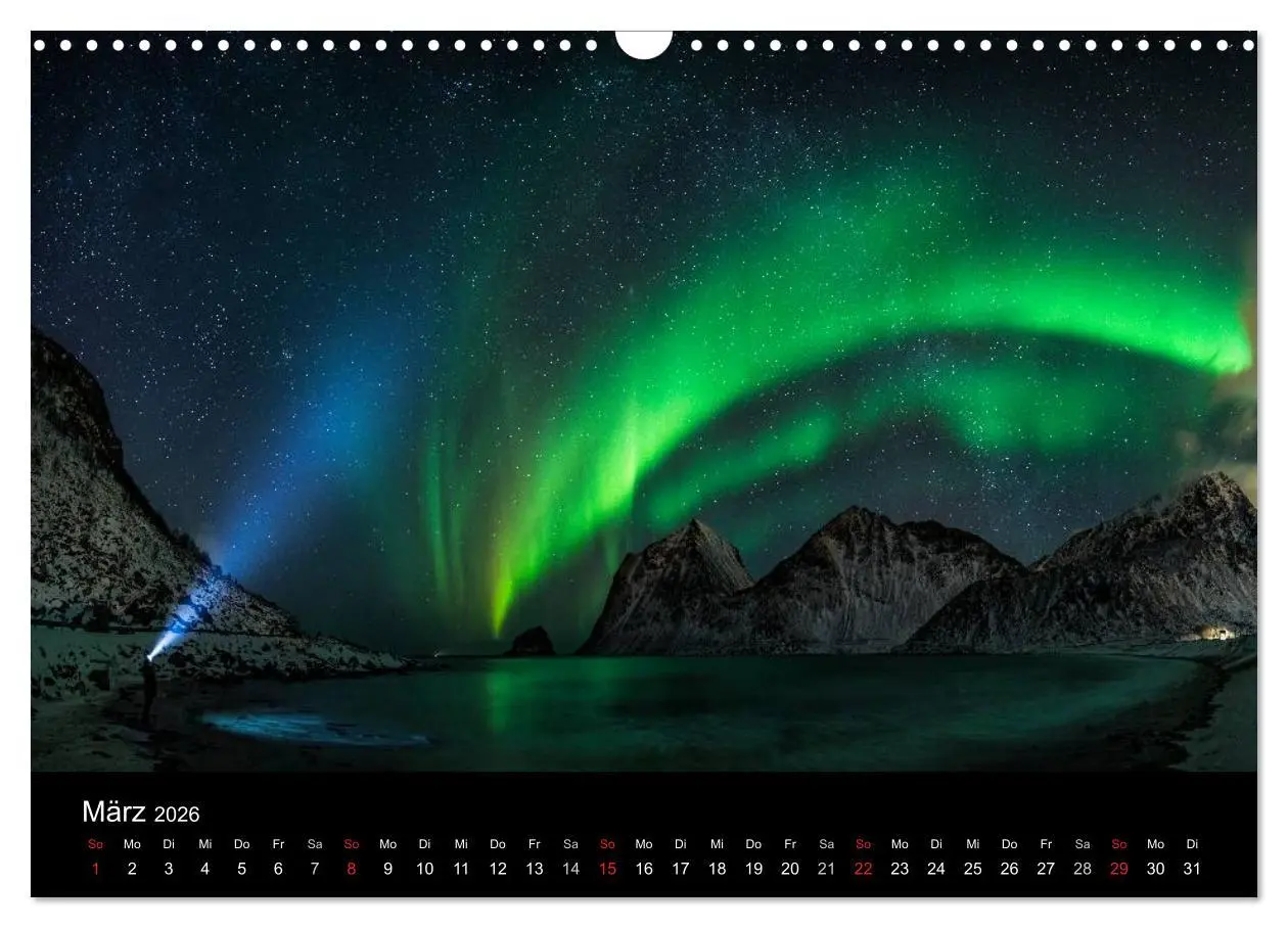 Bild: 9783516025200 | Sternensucher - Landschaft unter Sternen (Wandkalender 2026 DIN A3...