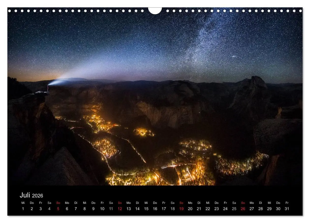 Bild: 9783516025200 | Sternensucher - Landschaft unter Sternen (Wandkalender 2026 DIN A3...