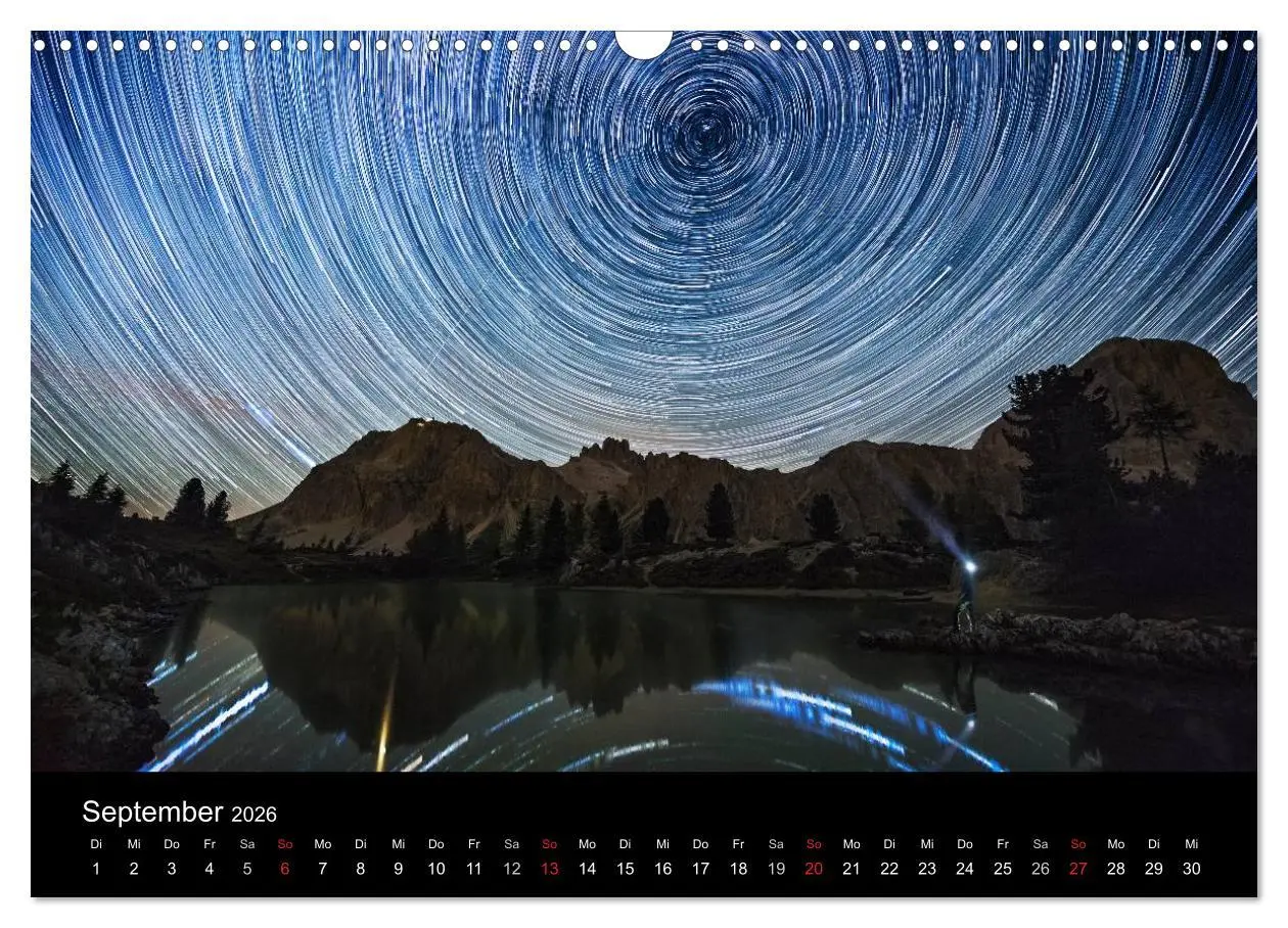 Bild: 9783516025200 | Sternensucher - Landschaft unter Sternen (Wandkalender 2026 DIN A3...