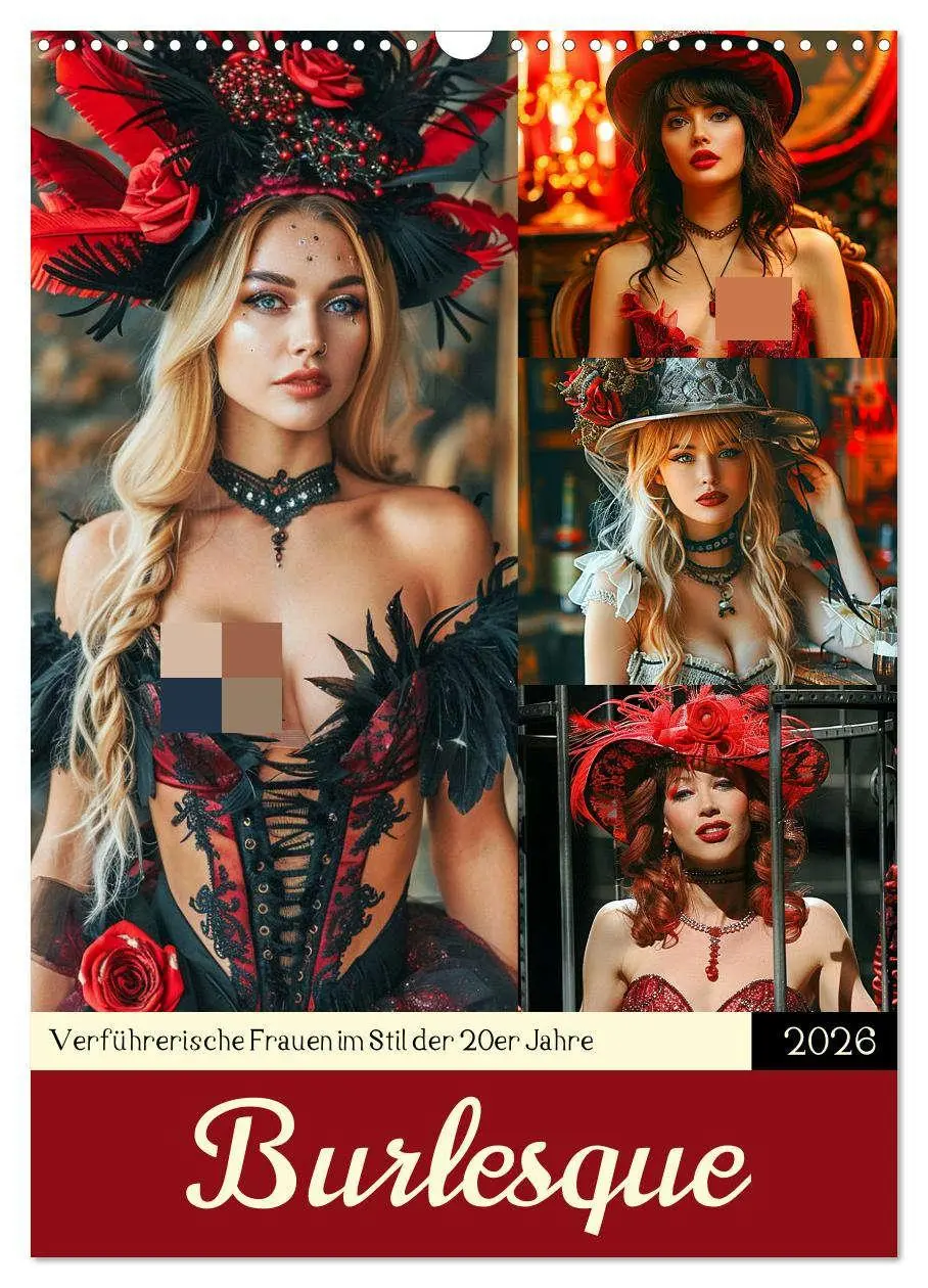 Cover: 9783516265200 | Burlesque. Verführerische Frauen im Stil der 20er Jahre...