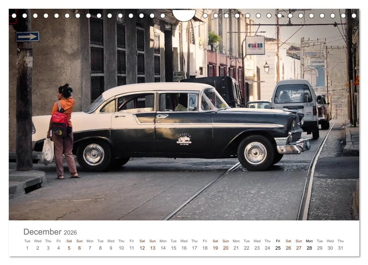 Bild: 9783516575200 | Cuban Cars (Wall Calendar 2026 DIN A4 landscape), CALVENDO 12 Month...