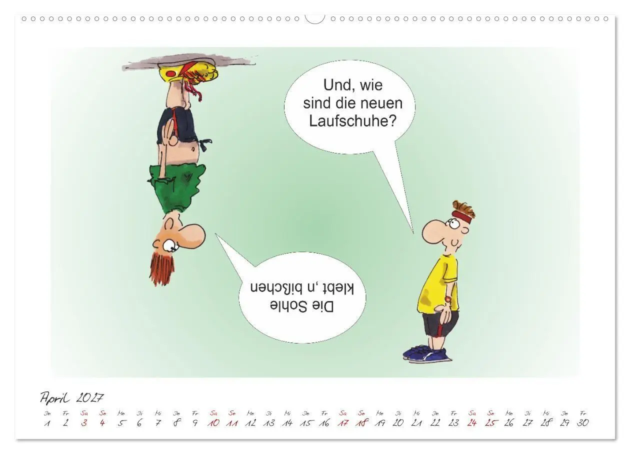 Bild: 9783569355200 | HANSELs kleiner Laufkalender (Wandkalender 2027 DIN A2 quer),...