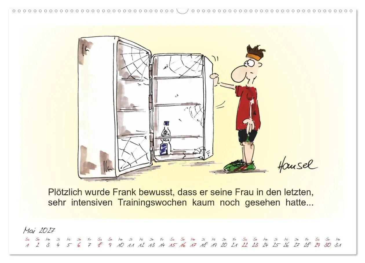 Bild: 9783569355200 | HANSELs kleiner Laufkalender (Wandkalender 2027 DIN A2 quer),...