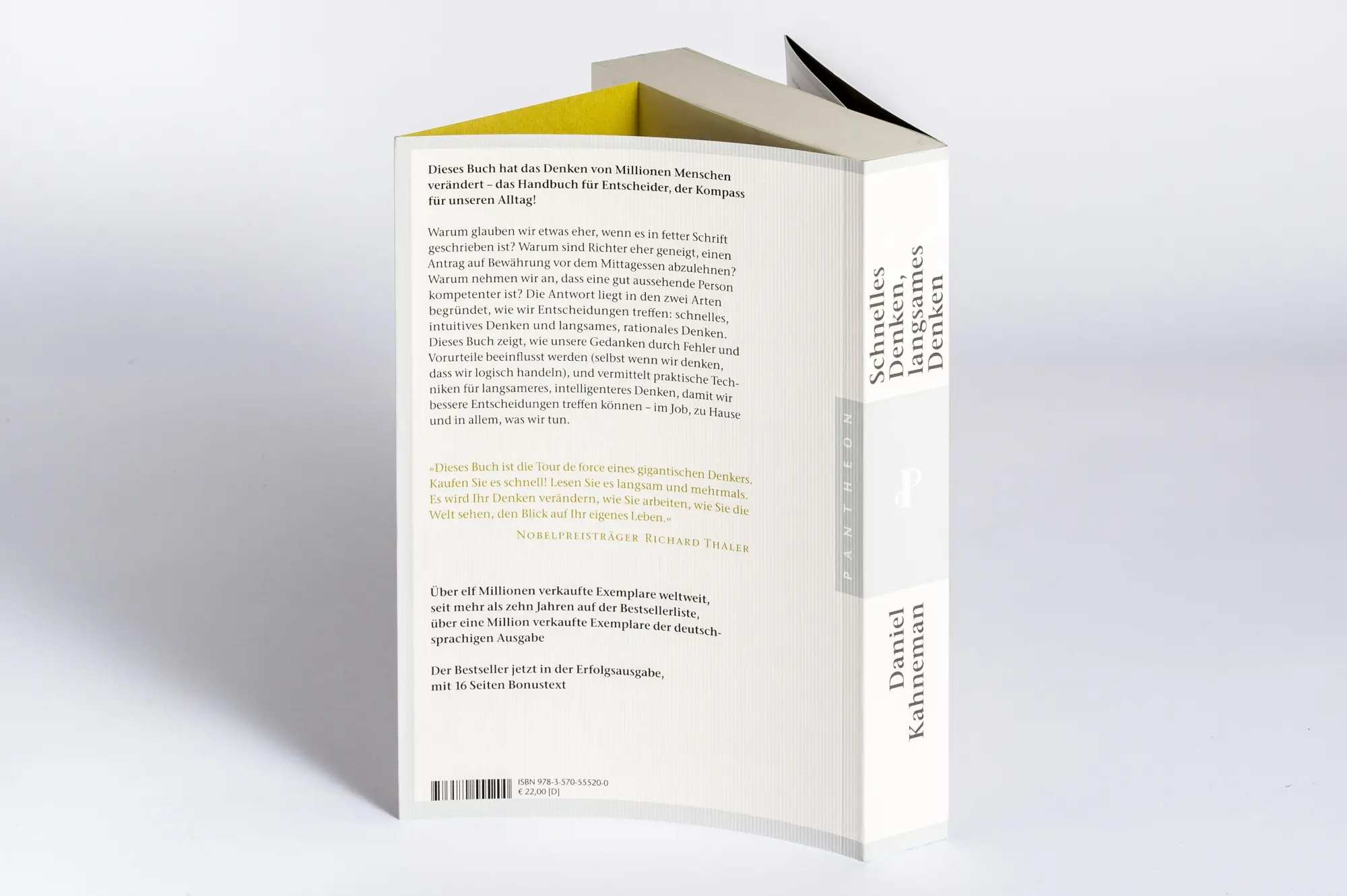 Bild: 9783570555200 | Schnelles Denken, langsames Denken | Daniel Kahneman | Taschenbuch