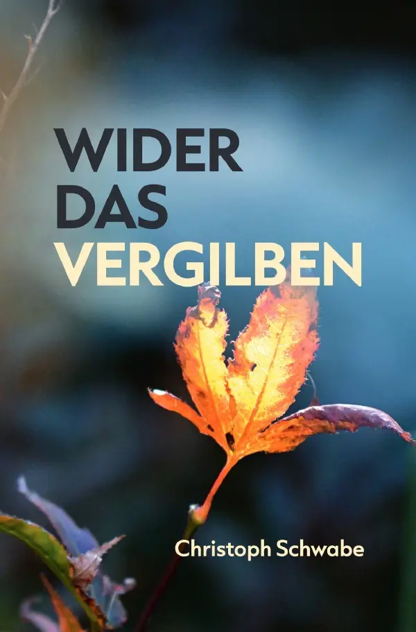 Cover: 9783756535200 | Wider das Vergilben | Dr. Christoph Schwabe | Taschenbuch | 100 S.