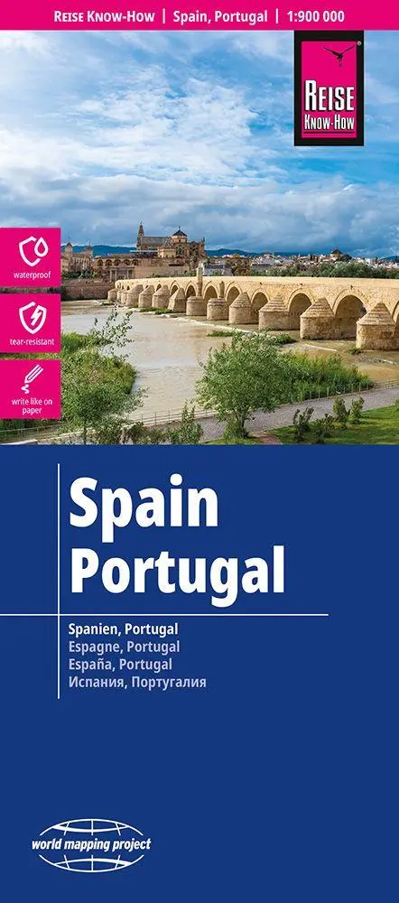 Cover: 9783831775200 | Reise Know-How Landkarte Spanien, Portugal Spain, Portugal (1:900.000)