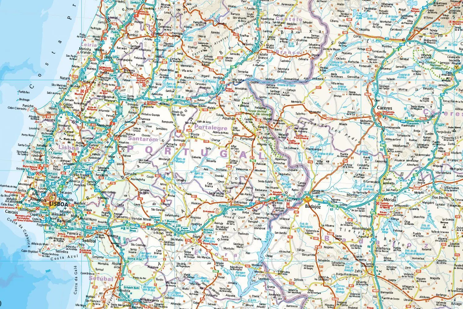 Bild: 9783831775200 | Reise Know-How Landkarte Spanien, Portugal Spain, Portugal (1:900.000)