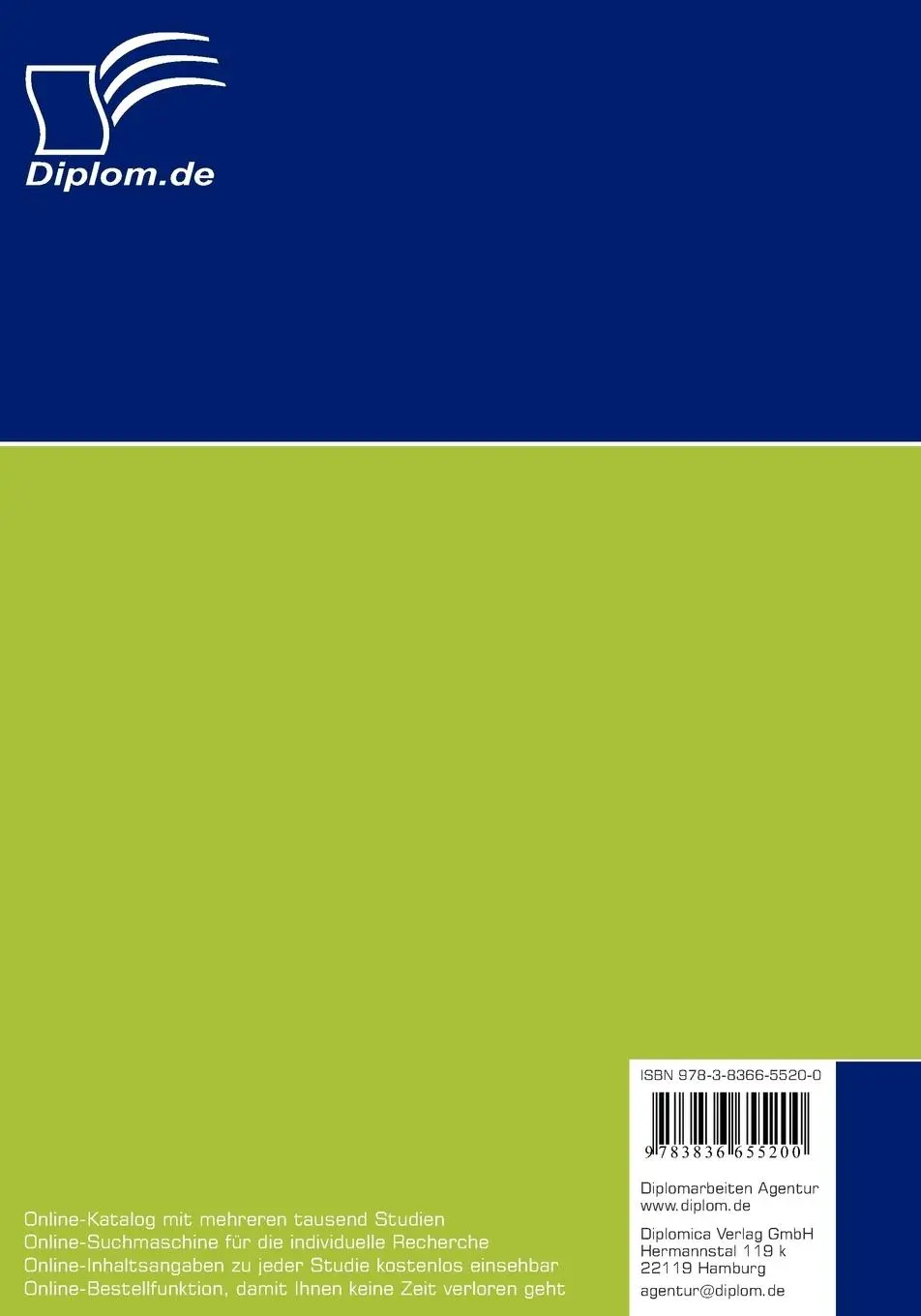 Rückseite: 9783836655200 | Kinder psychisch kranker Eltern | Katrin Müller | Taschenbuch | 120 S.