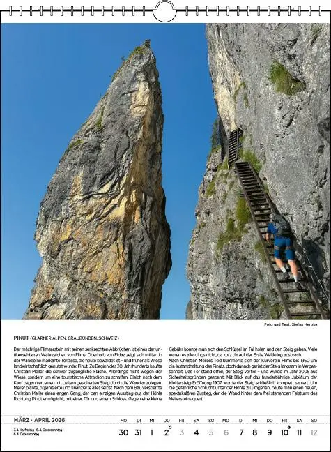 Bild: 9783861925200 | Blodigs Alpenkalender 2026 | Das Original seit 1926 | Andrea Strauß