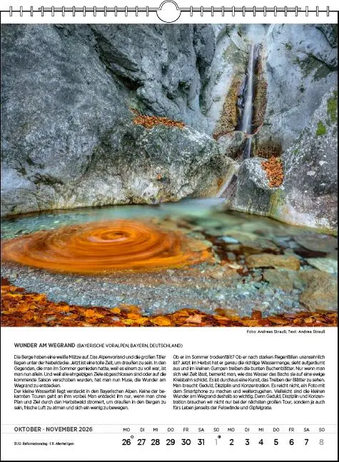 Bild: 9783861925200 | Blodigs Alpenkalender 2026 | Das Original seit 1926 | Andrea Strauß
