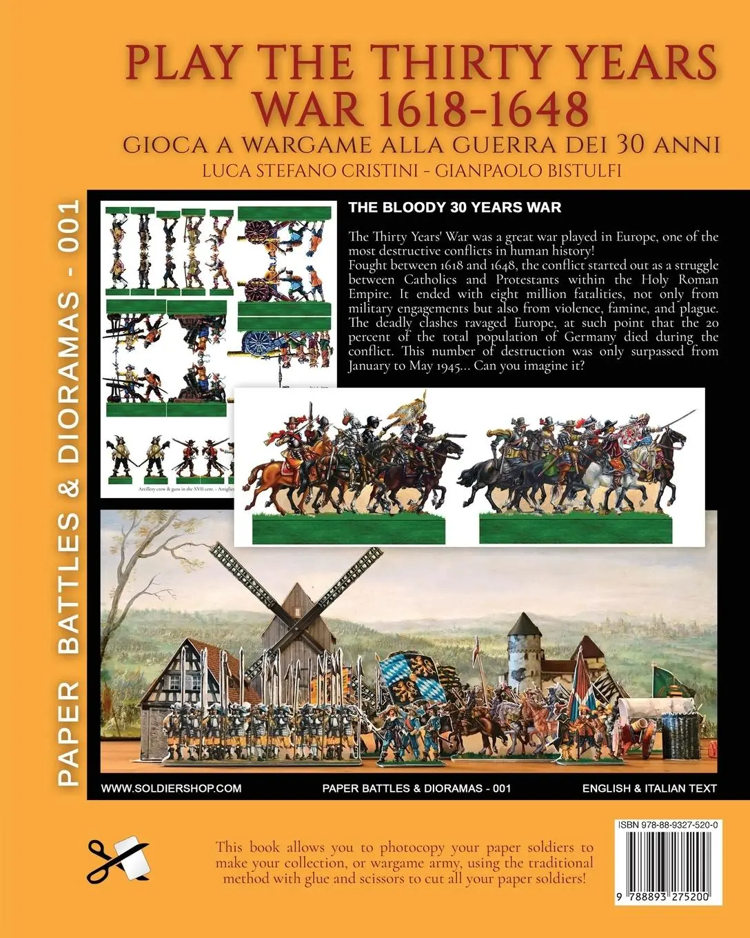 Rückseite: 9788893275200 | Play the Thirty Years war 1618-1648 | Luca Stefano Cristini (u. a.)
