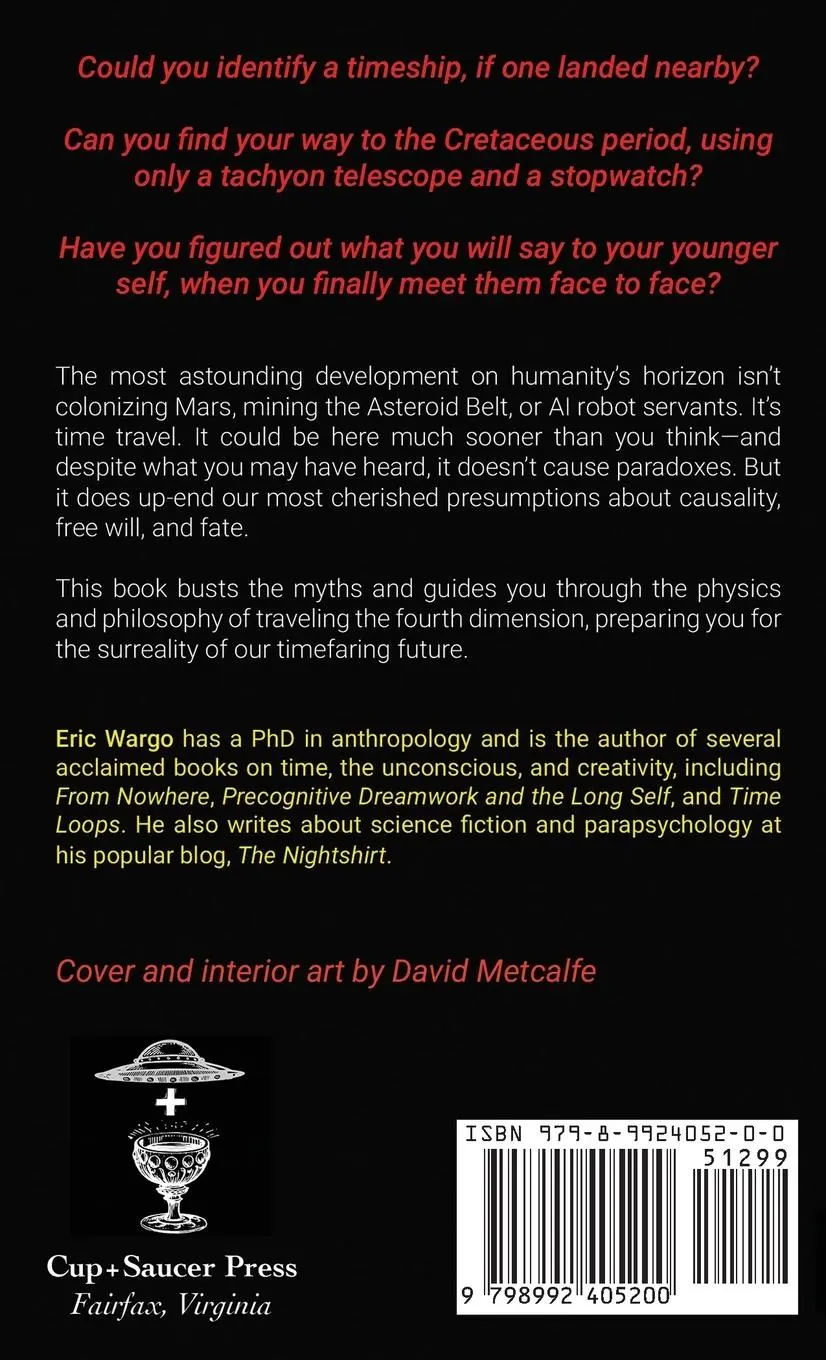 Rückseite: 9798992405200 | Becoming Timefaring | Time Travel &amp; the Human Future | Eric Wargo