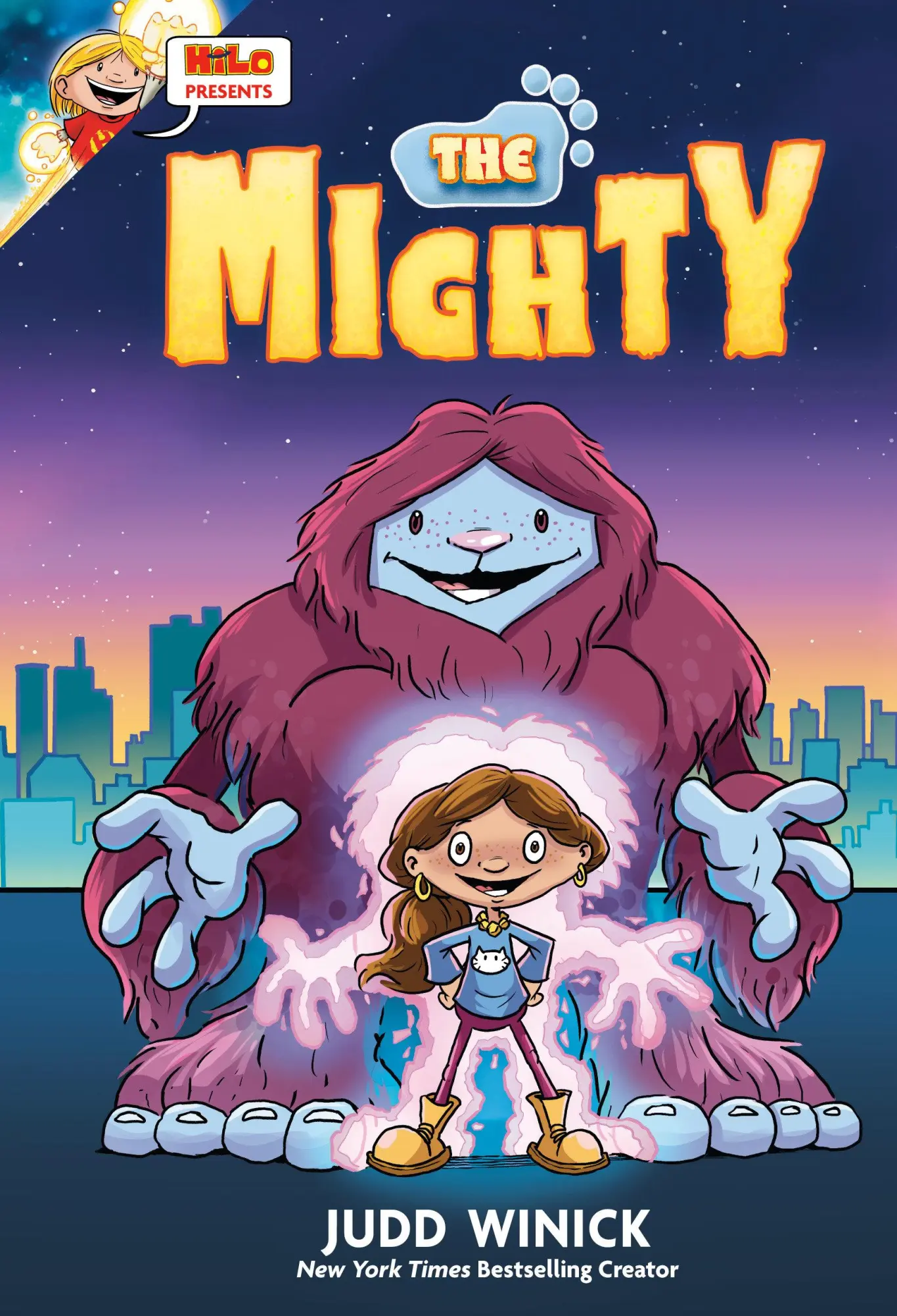 Cover: 9780593305300 | Hilo Presents: The Mighty | (A Graphic Novel) | Judd Winick | Buch