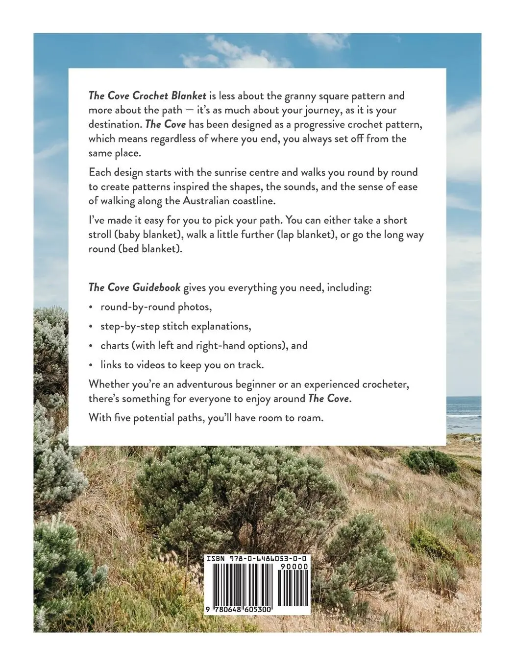 Rückseite: 9780648605300 | The Cove Crochet Blanket UK Terms | Shelley Husband | Taschenbuch