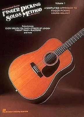 Cover: 9780793525300 | Hal Leonard Guitar Finger Picking Solos Method | Volume 1 | Schmid