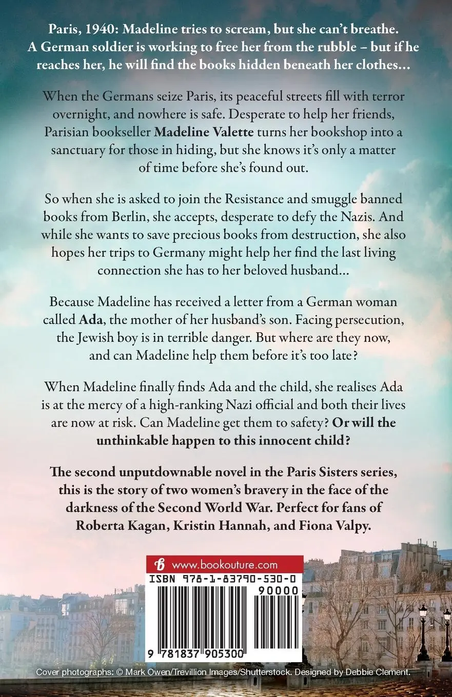 Rückseite: 9781837905300 | The Bookseller of Paris | Suzanne Kelman | Taschenbuch | Englisch