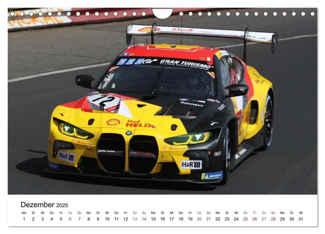 Bild: 9783435765300 | Supersportwagen auf der Rennstrecke (Wandkalender 2025 DIN A4...