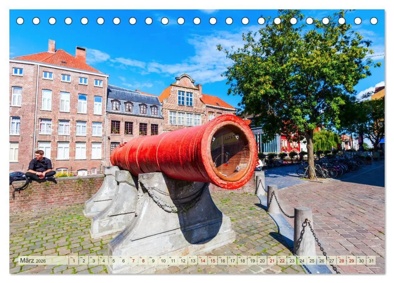 Bild: 9783457855300 | Gent - die geschichtsträchtige Perle in Flandern (Tischkalender...