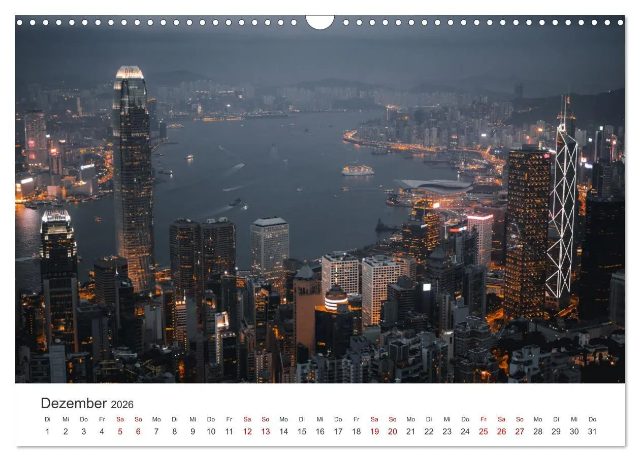 Bild: 9783457925300 | Hongkong - eine einzigartige Weltstadt (Wandkalender 2026 DIN A3...