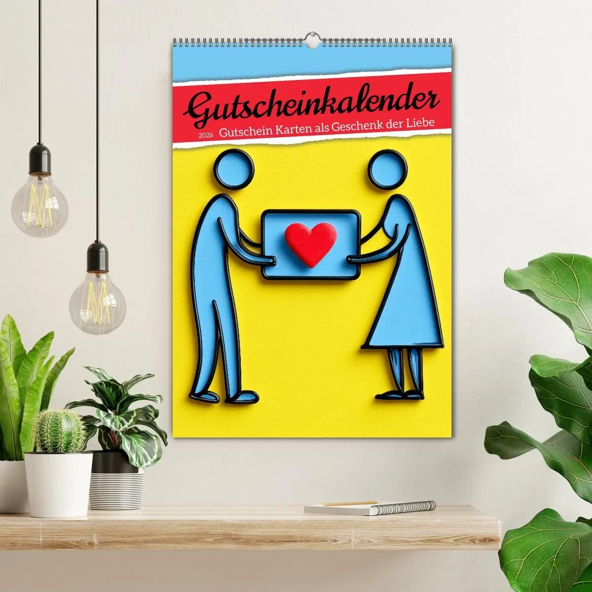 Bild: 9783516705300 | Gutscheinkalender - Gutschein Karten als Geschenk der Liebe...