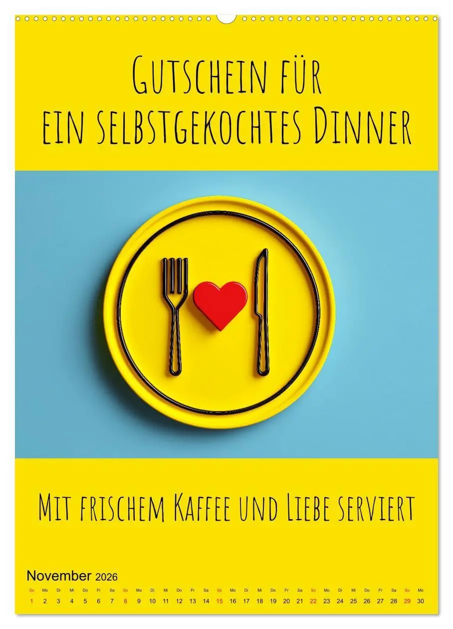 Bild: 9783516705300 | Gutscheinkalender - Gutschein Karten als Geschenk der Liebe...