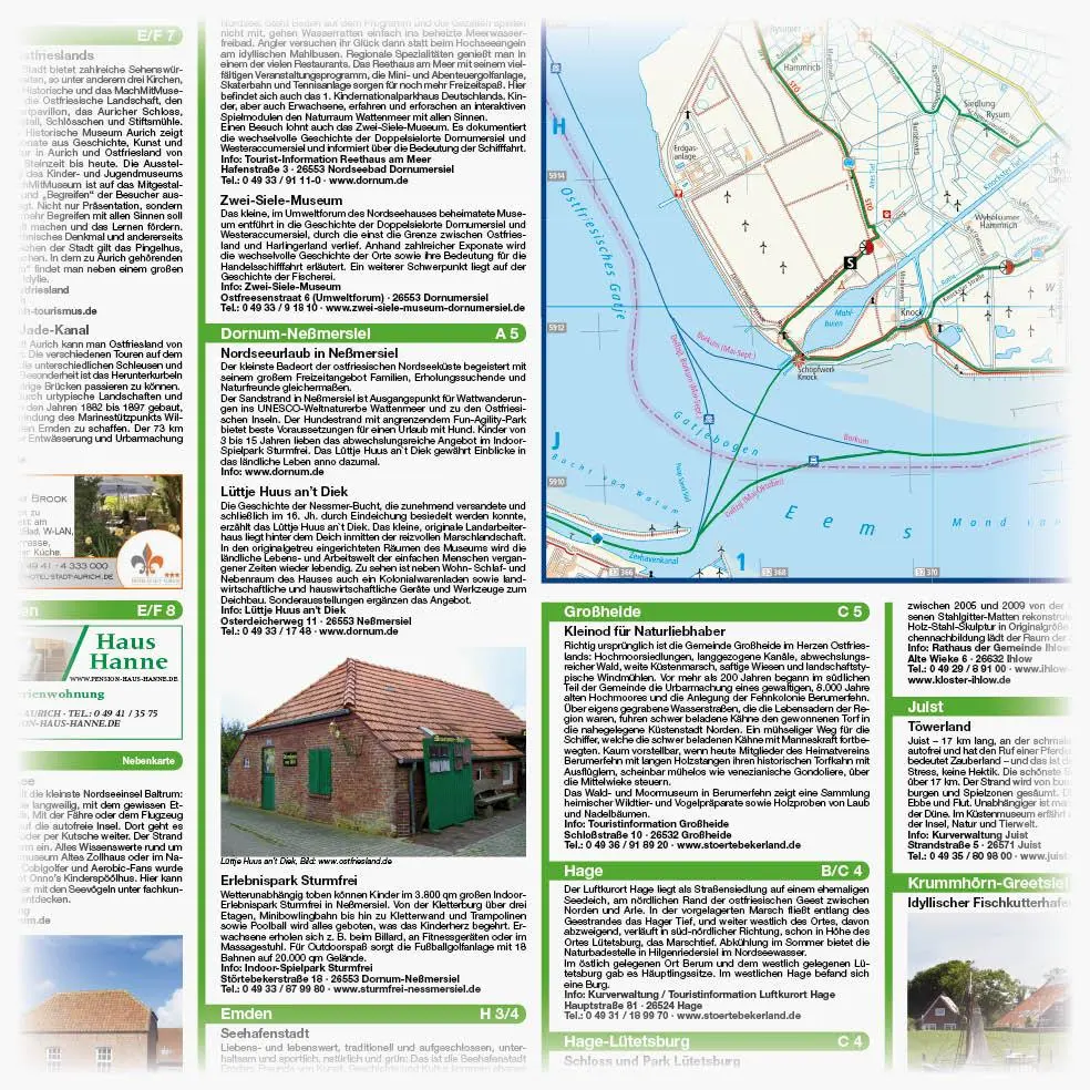 Bild: 9783747305300 | Ostfriesische Nordseeküste, Westlicher Teil 1:50 000 | (Land-)Karte
