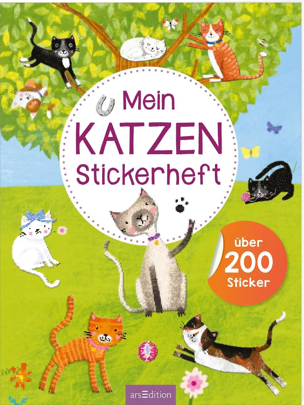 Cover: 9783845865300 | Mein Katzen-Stickerheft | Über 200 Sticker mit Szenen | Sue Reeves