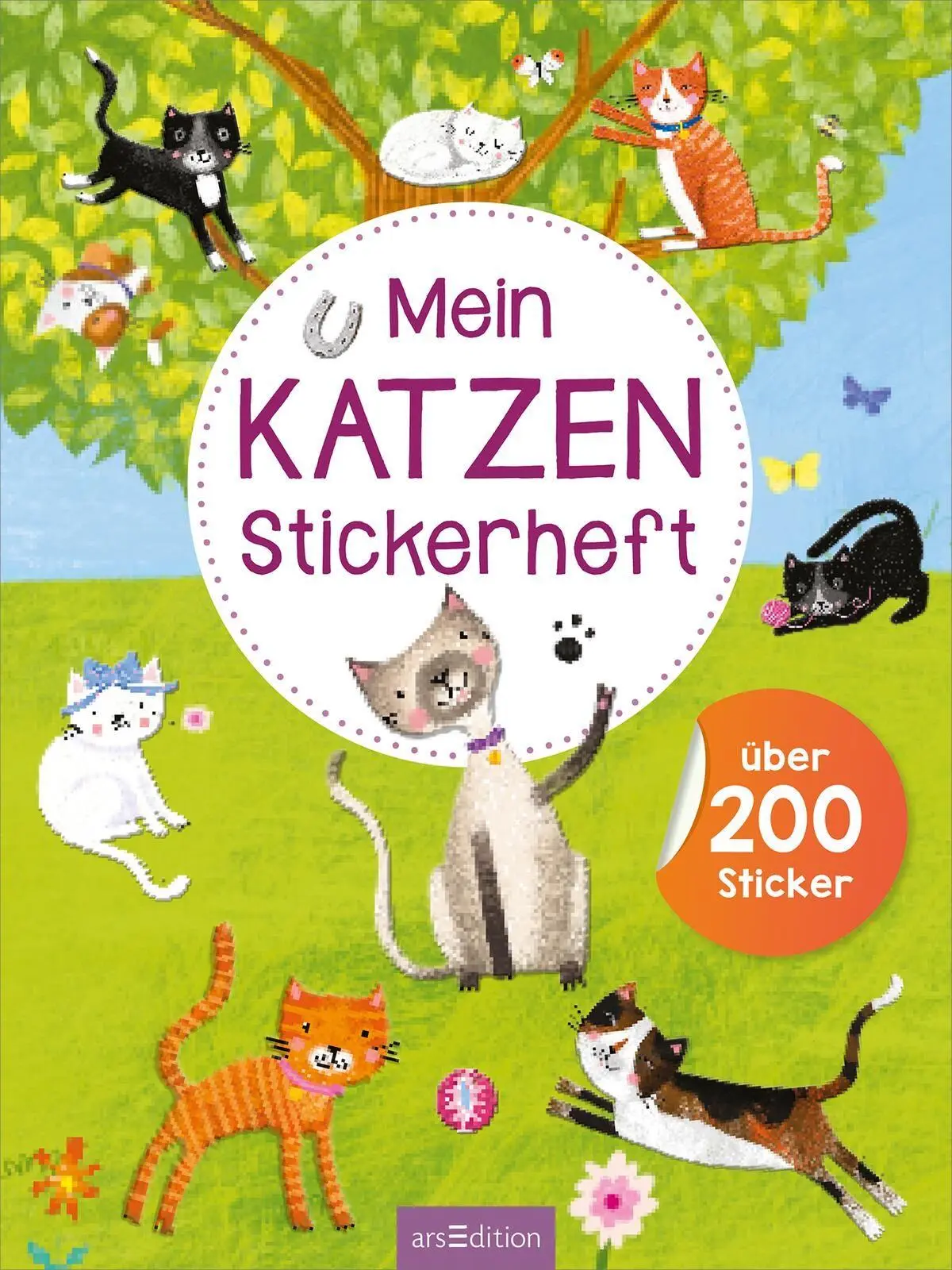 Bild: 9783845865300 | Mein Katzen-Stickerheft | Über 200 Sticker mit Szenen | Sue Reeves