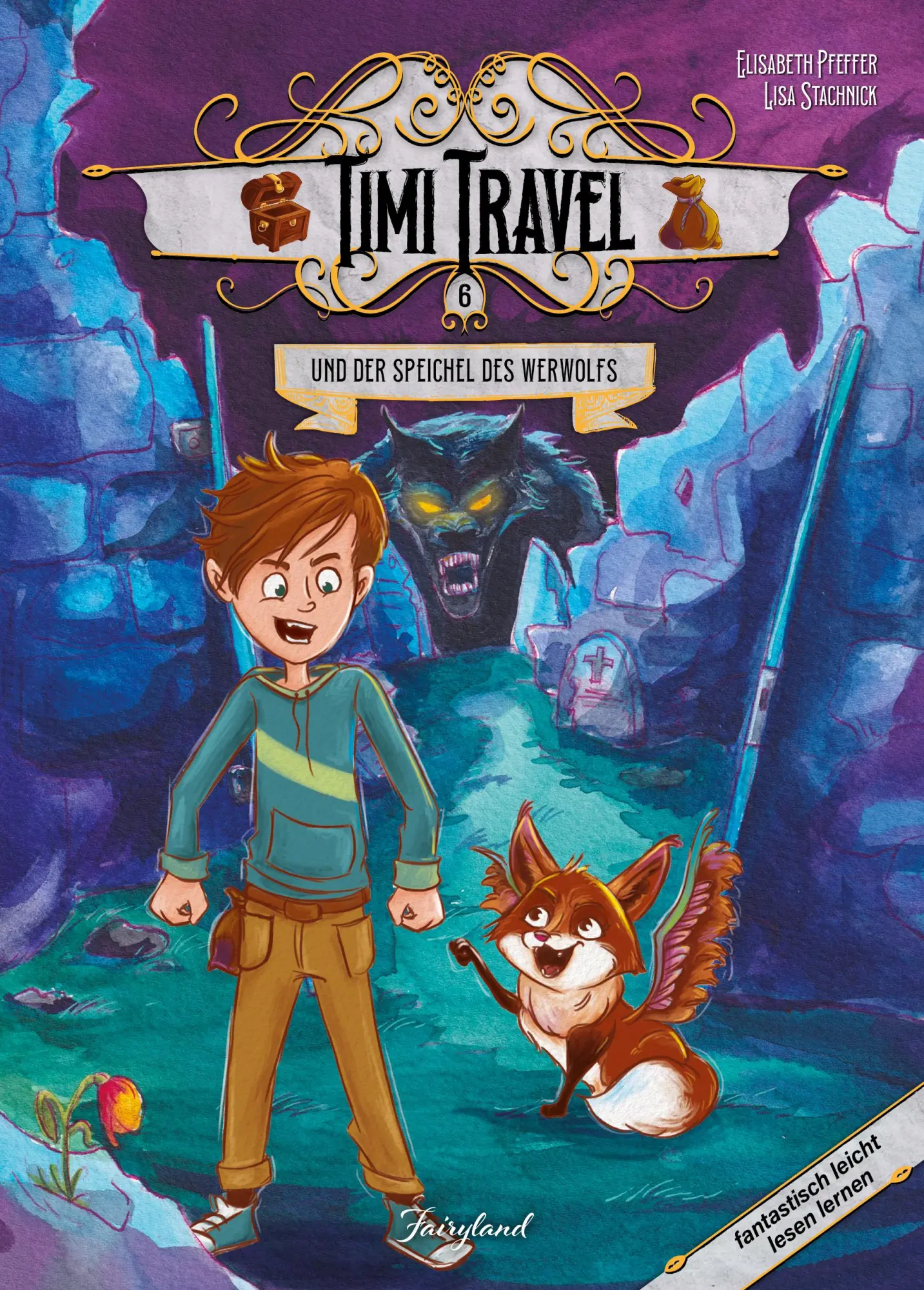 Cover: 9783950565300 | Timi Travel und der Speichel des Werwolfs | Elisabeth Pfeffer | Buch
