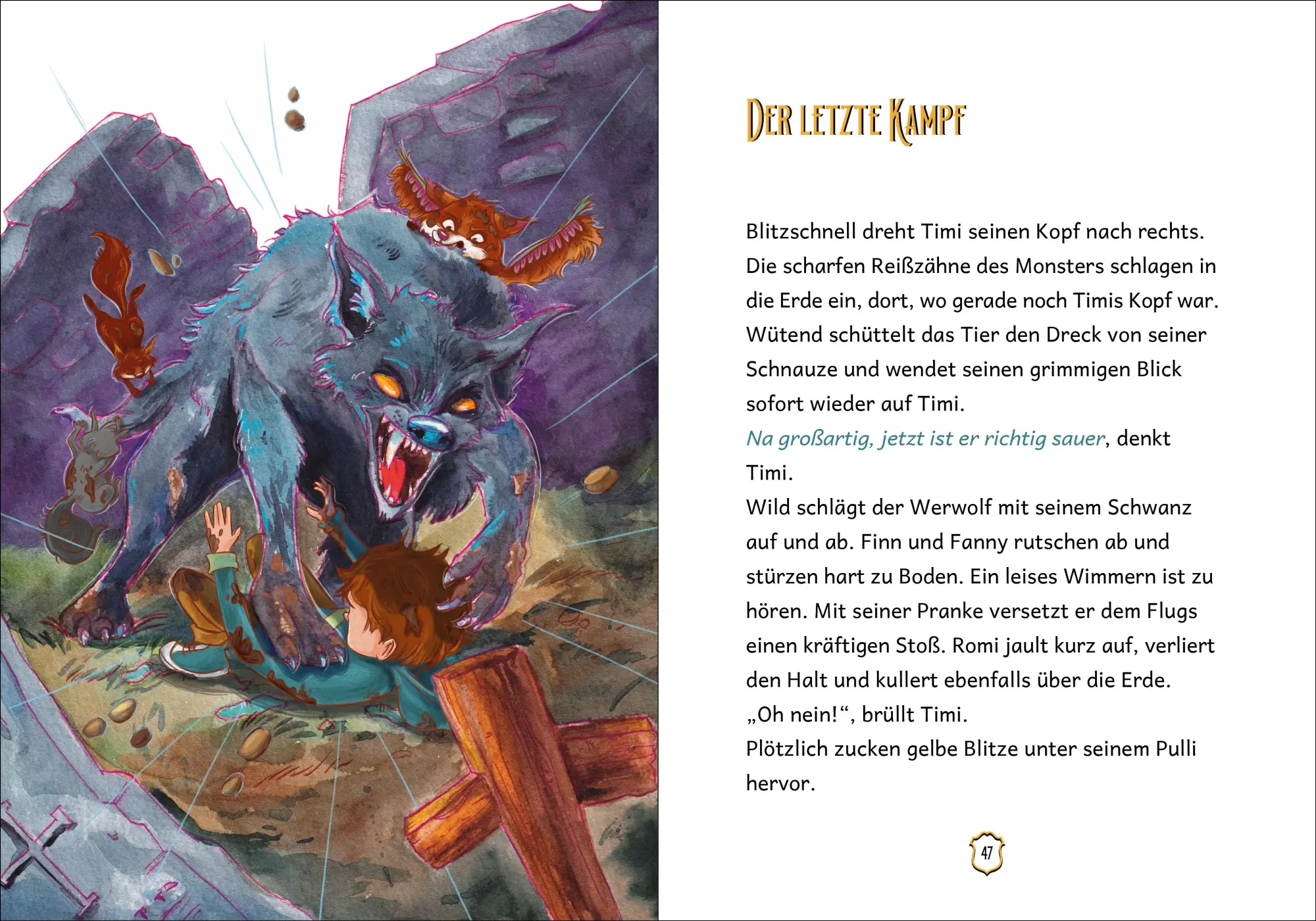 Bild: 9783950565300 | Timi Travel und der Speichel des Werwolfs | Elisabeth Pfeffer | Buch