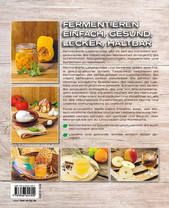 Rückseite: 9783966645300 | Fermentieren leicht gemacht: Hausgemachtes aus dem Glas | Taschenbuch