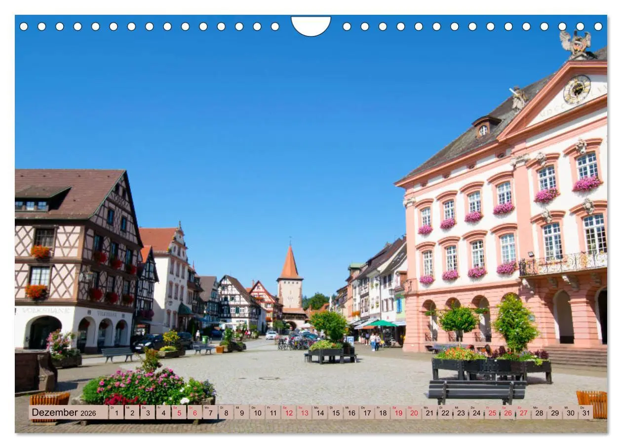 Bild: 9783457775400 | Historisches Gengenbach (Wandkalender 2026 DIN A4 quer), CALVENDO...