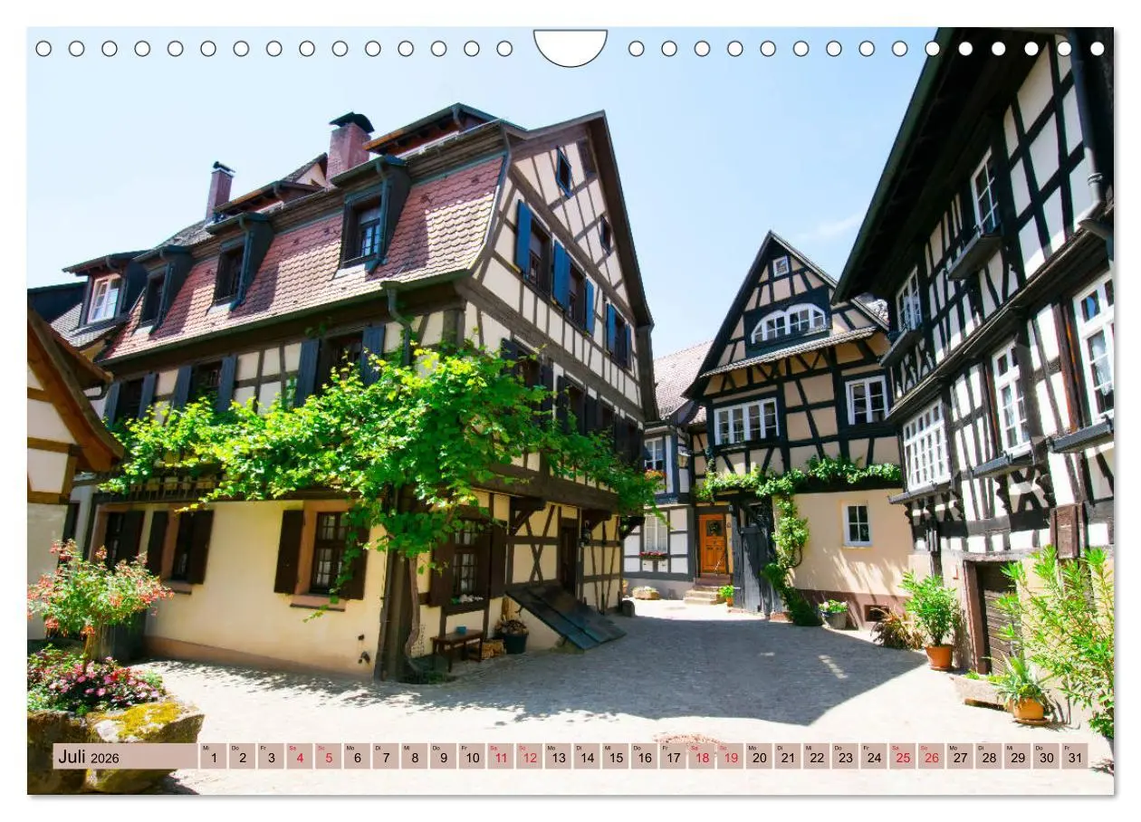 Bild: 9783457775400 | Historisches Gengenbach (Wandkalender 2026 DIN A4 quer), CALVENDO...
