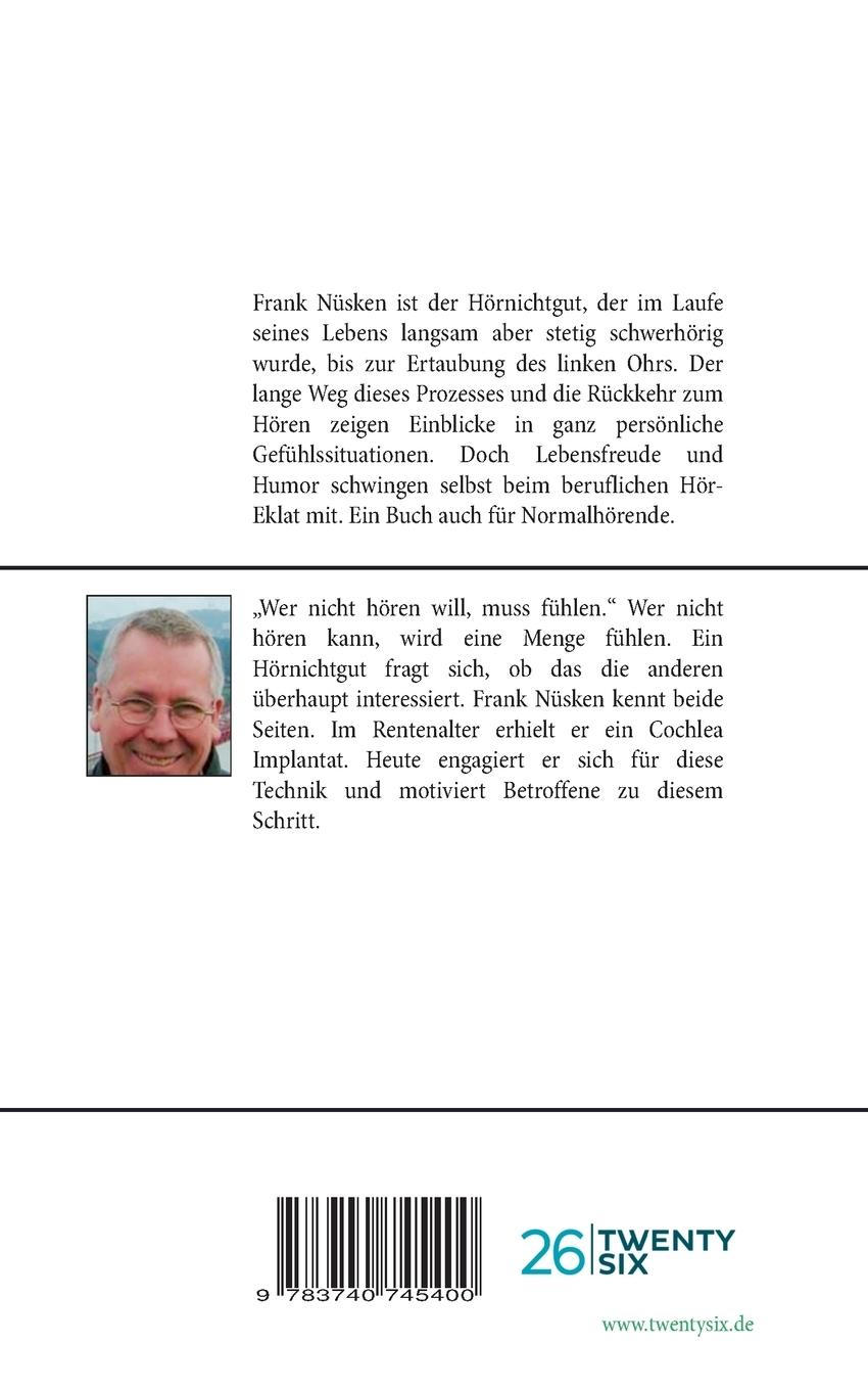 Rückseite: 9783740745400 | Der Hörnichtgut | Einsam unter Freunden | Frank Nüsken | Taschenbuch
