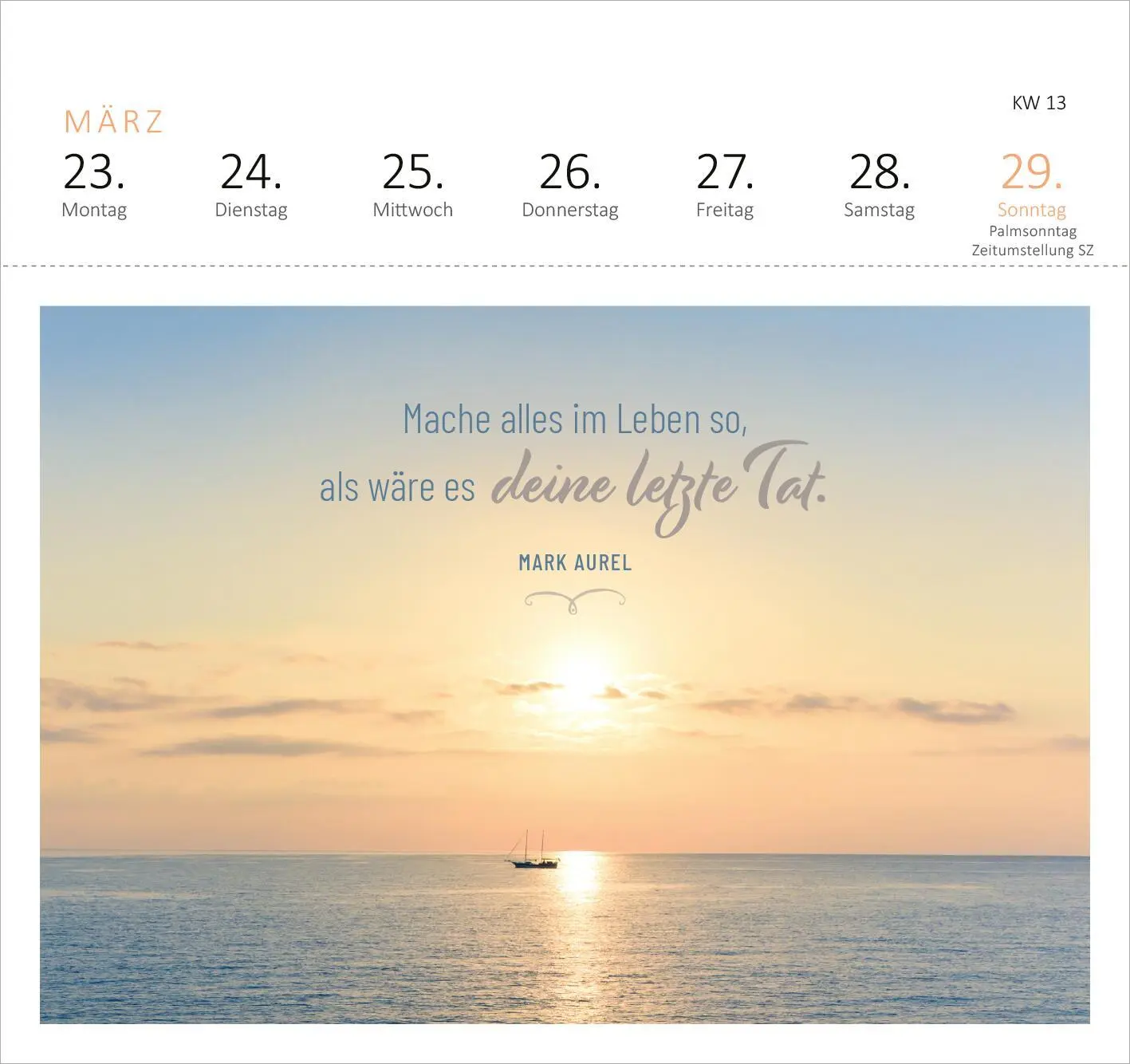 Bild: 4014489135500 | Postkartenkalender 365 Tage Gelassenheit 2026 | Kalender | 108 S.