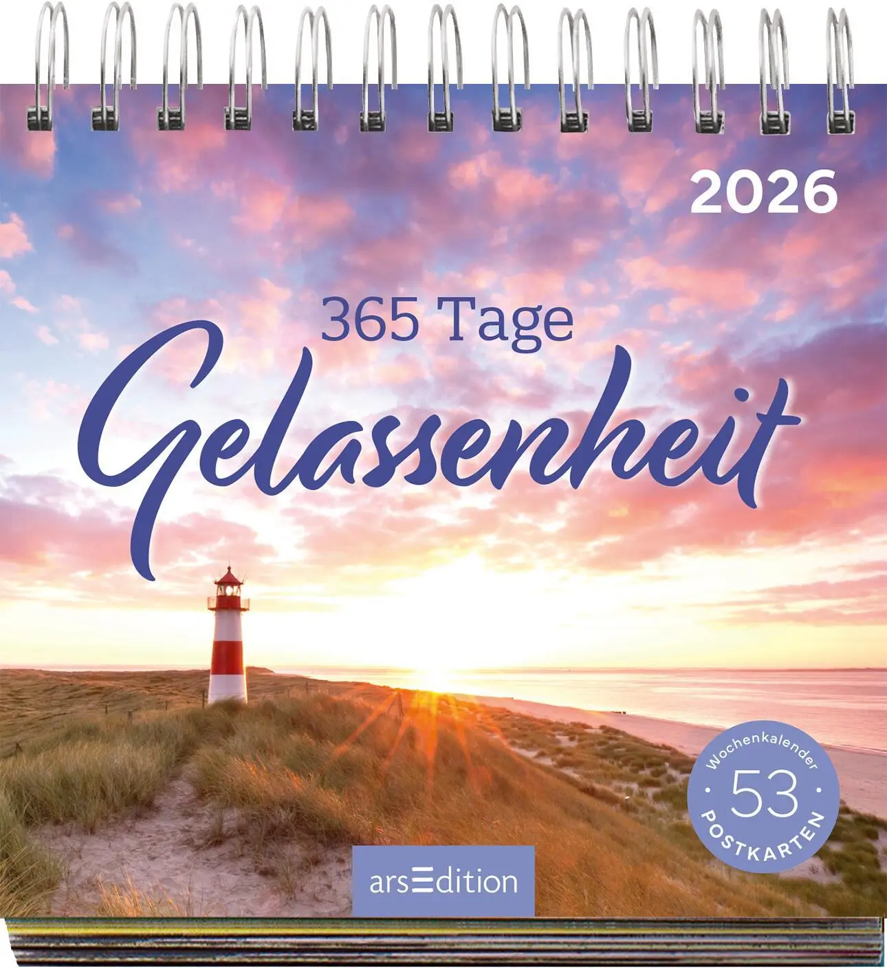 Bild: 4014489135500 | Postkartenkalender 365 Tage Gelassenheit 2026 | Kalender | 108 S.