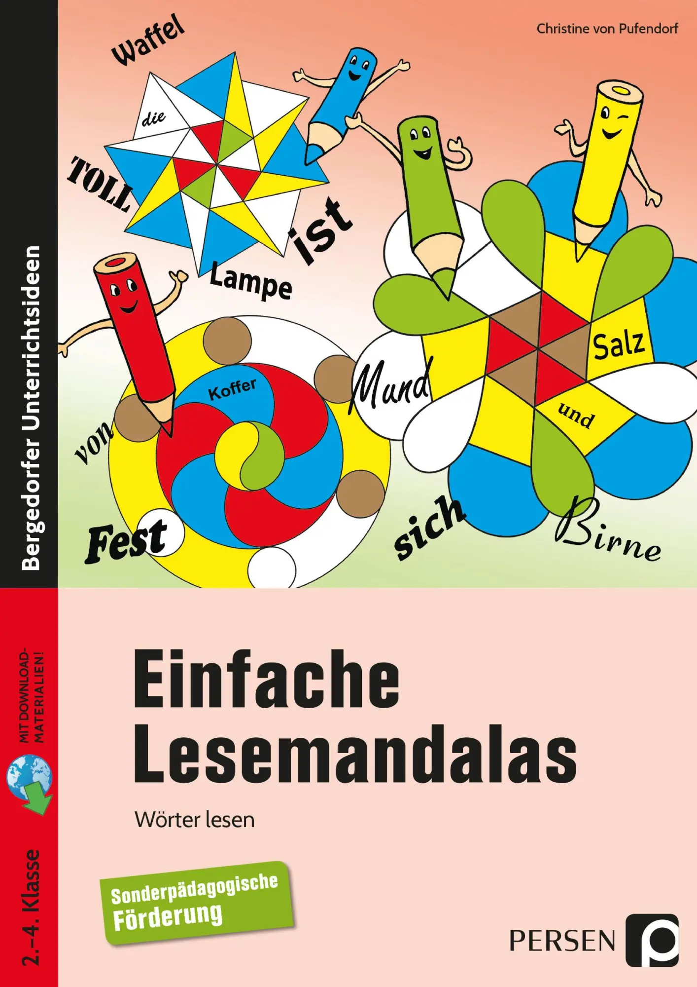 Cover: 9783403205500 | Einfache Lesemandalas | Wörter lesen (2. bis 4. Klasse) | Pufendorf