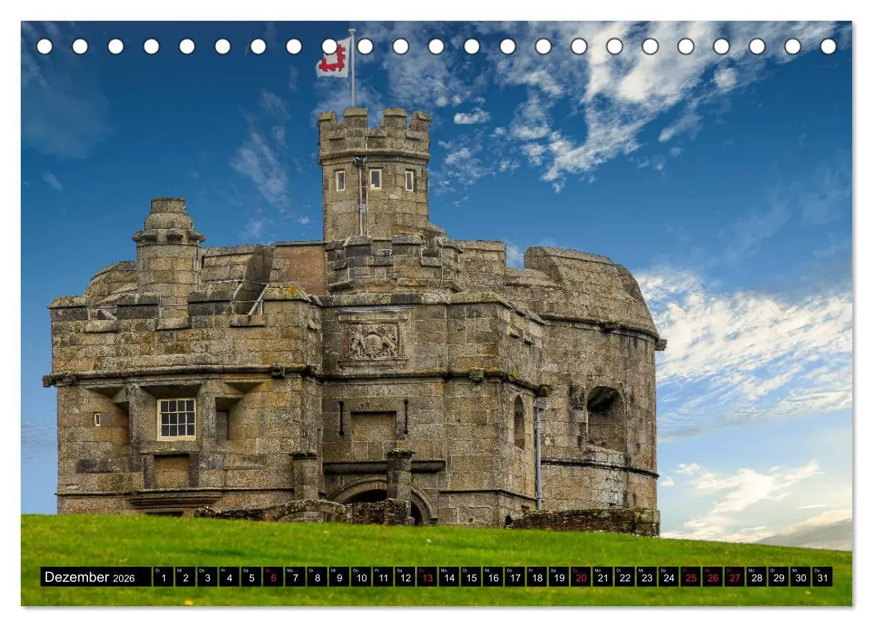 Bild: 9783457695500 | Blickpunkte Cornwall (Tischkalender 2026 DIN A5 quer), CALVENDO...
